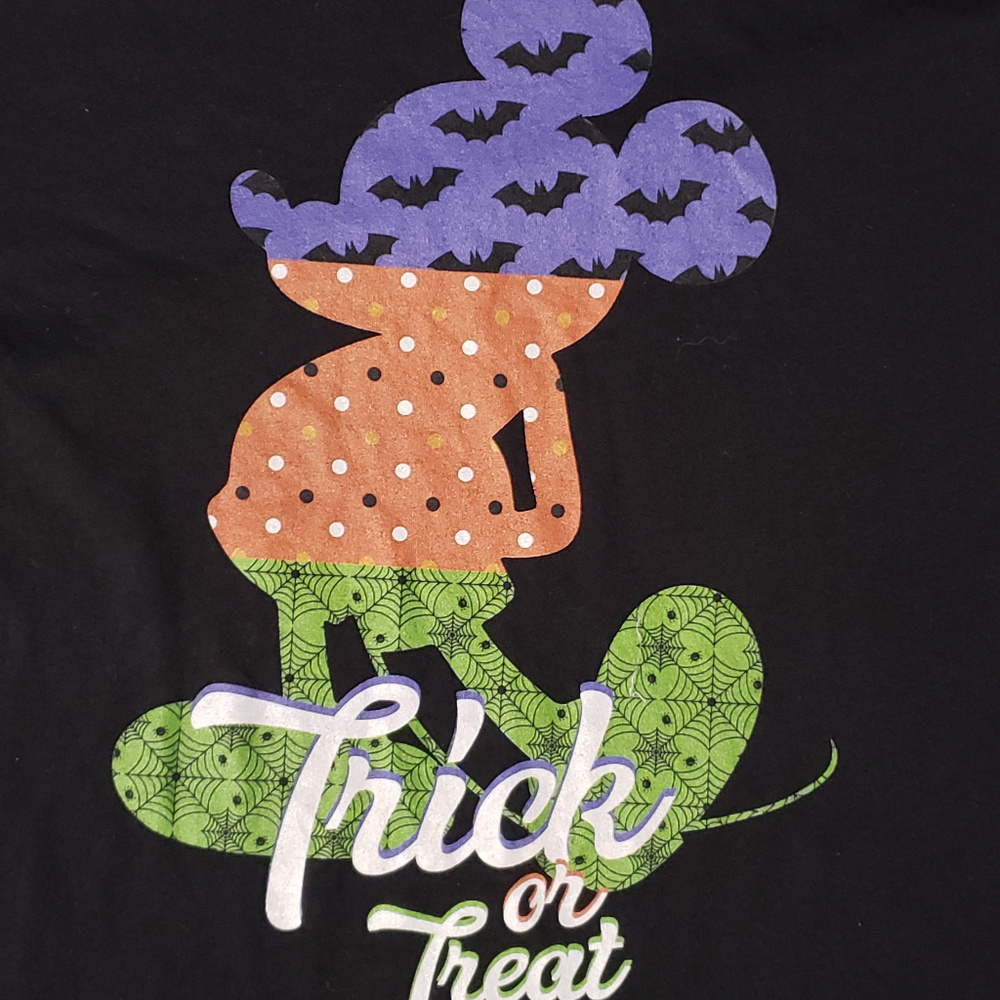 Canvas Disney Mickey Mouse Trick or Treat T Shirt